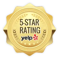 5 Star Rating Yelp Badge 1efb45df