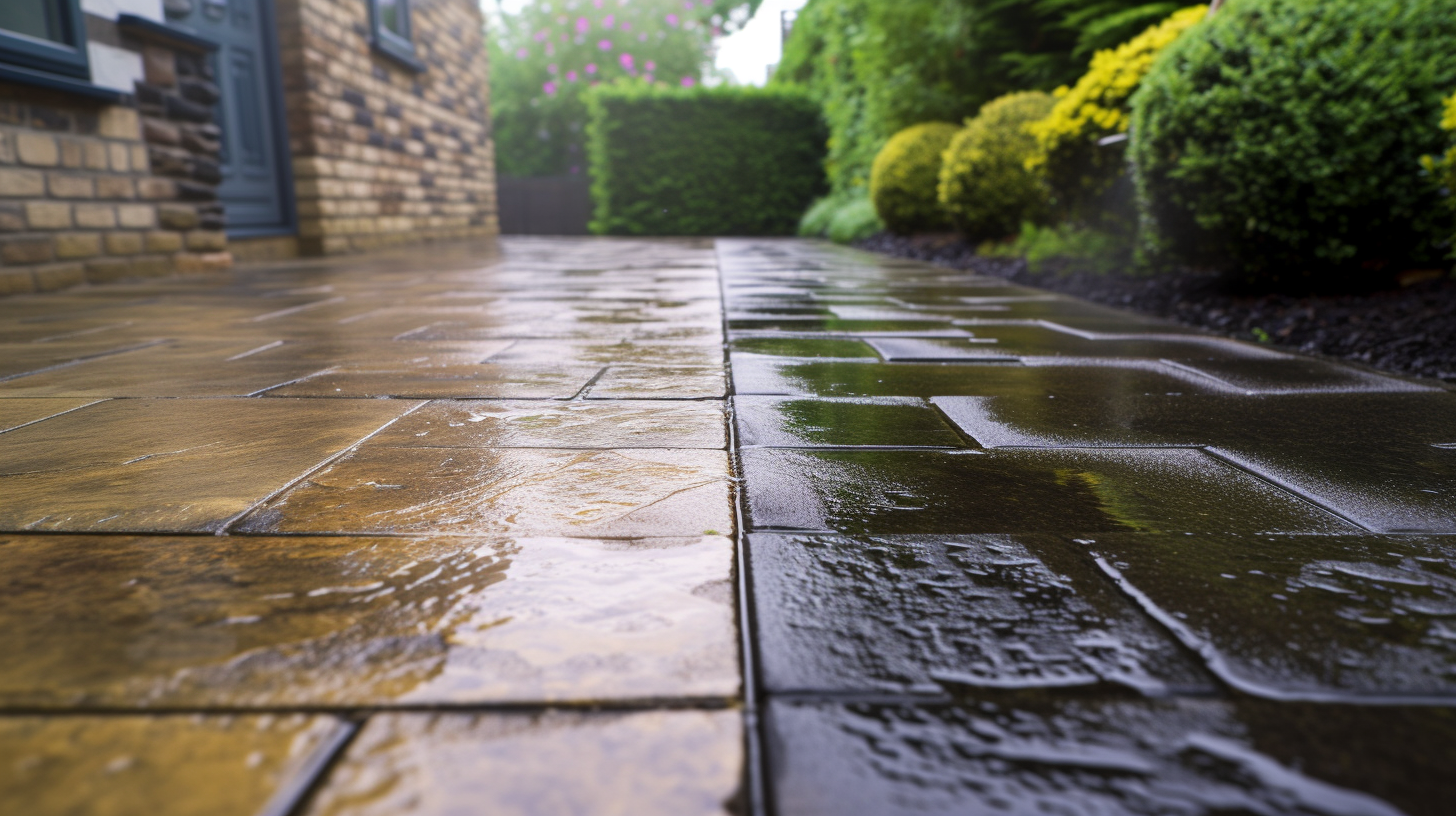 Using A Before And After The Visual Appeal Of Pressure Washing Marketing