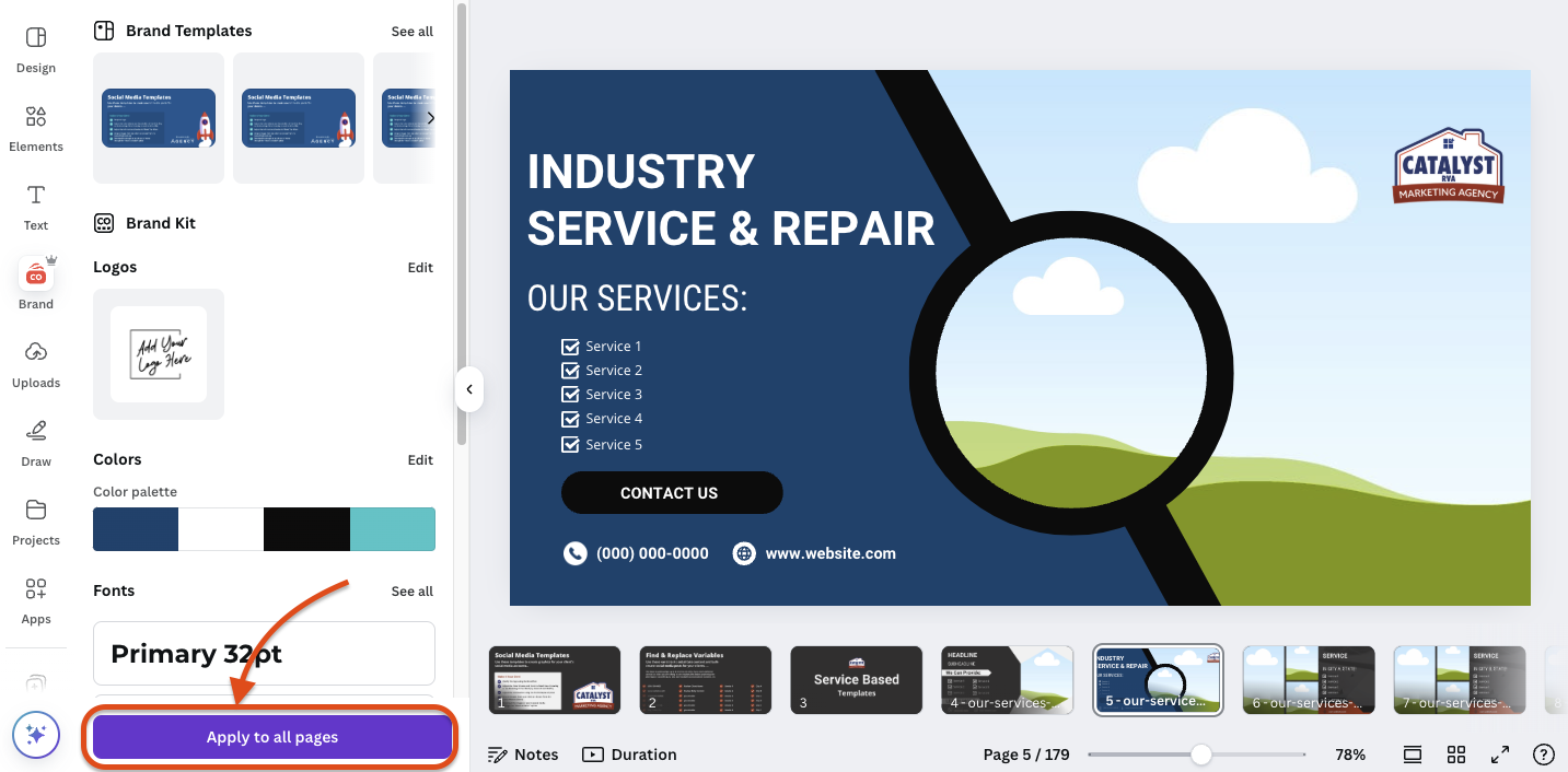 Adding Brand Colors To Slides