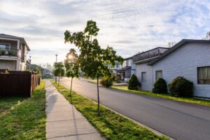 Contractor Working On Residential Street In Mission Bc Resized
